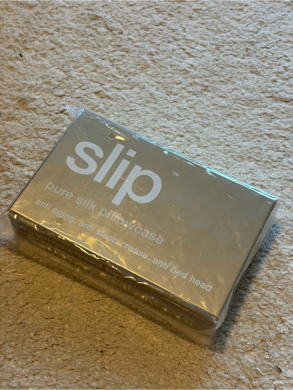 slip Pure Silk Pillowcase in Gold Queen